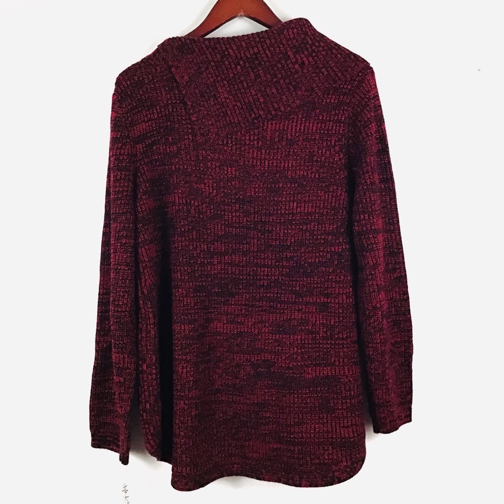 Style & Co Macy's Plus Pocket Envelope Sweater 1X - Picture 3 of 4